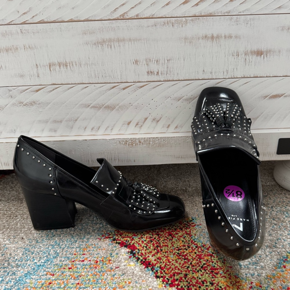 Marc Fisher black patent shoe 👠